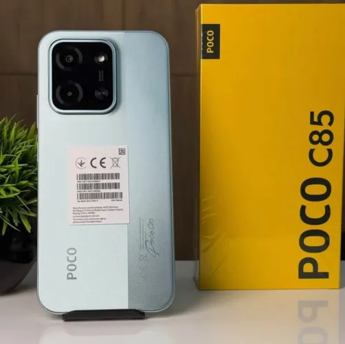 Xiaomi Poco C85 NFC 256GB Verde -- 100% Novo Lacrado com Garantia