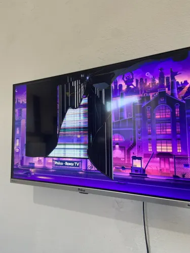 Televisão com defeito 