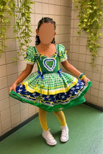 Vestido Caipira Brasil Exclusivo