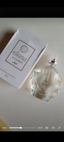 Desodorante Colônia Eliana Cristal 25ml 