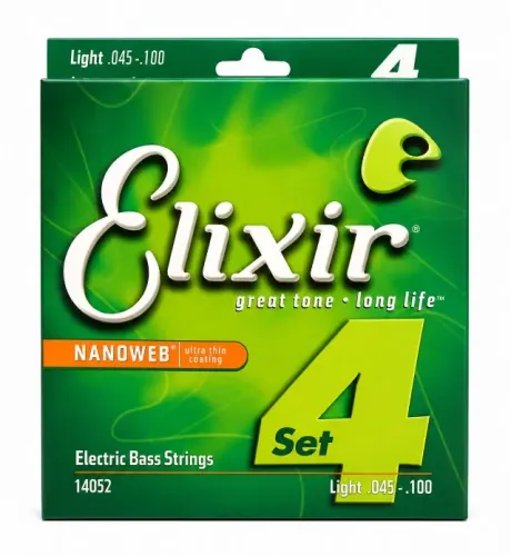 ENCORDOAMENTO ELIXIR BAIXO 4 CORDAS 45/100 LIGHT