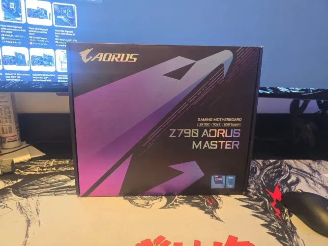 Placa Mãe Gigabyte Aorus Master Z790 Intel Lga 1700 E-atx