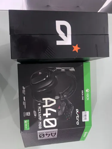 Headset Astro A40 + MixAmp M80 Original para Xbox One/Xbox Series