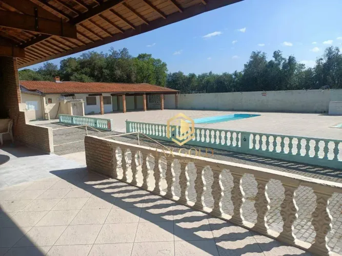 Chácara com 1 dormitório para alugar, 10000 m² por R$ 8.990,00/mês - Aterrado - Tremembé/S