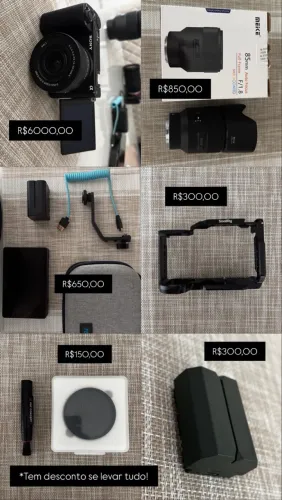 ZVE10 II + ACESSÓRIOS (3 MESES DE USO)