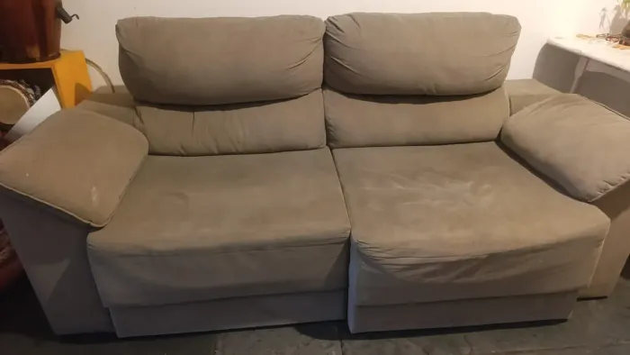 Sofá 2 lugares retrátil
