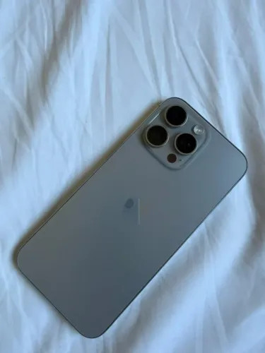 iphone 15 pro max cinza titânio