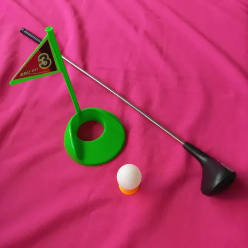Kit Infantil Mini Golf Esportivo C/Acessórios PRO - Ark Toys