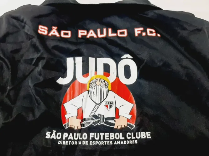Agasalho Jaqueta Corta Vento São Paulo Judo Futebol Infantil 14 Anos
