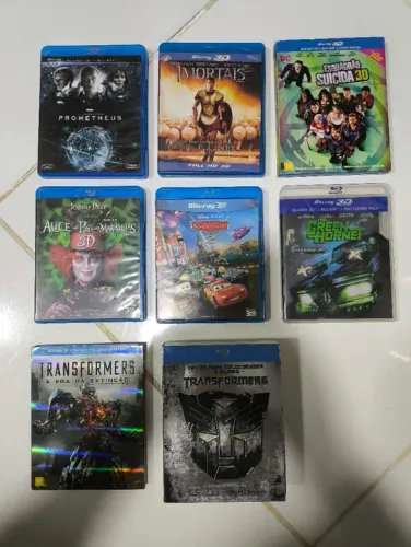 Filmes em Blu-ray 2D e 3D a partir de $25