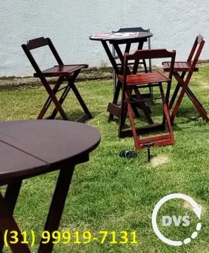 Aluguel de Mesas Bistro para Festas, Eventos, Confraternização