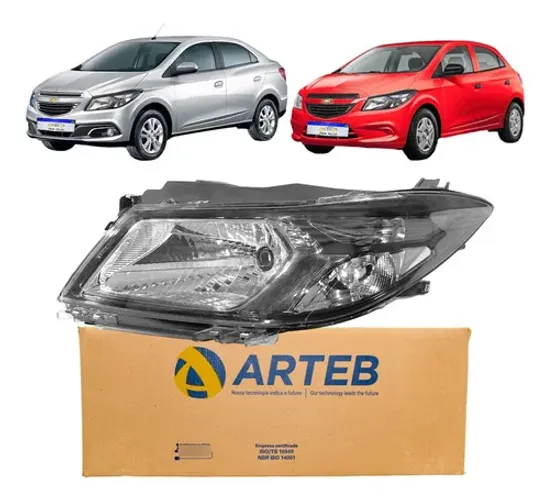 Farol Chevrolet Onix 2013 2014 2015 2016 Original L.e