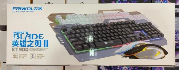 Kit Teclado + Mouse Game