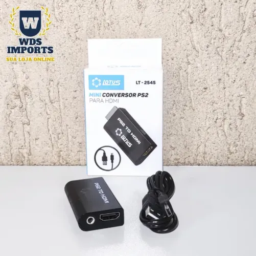 Conversor De Vídeo Playstation 2 Ps2 Para HDMI 