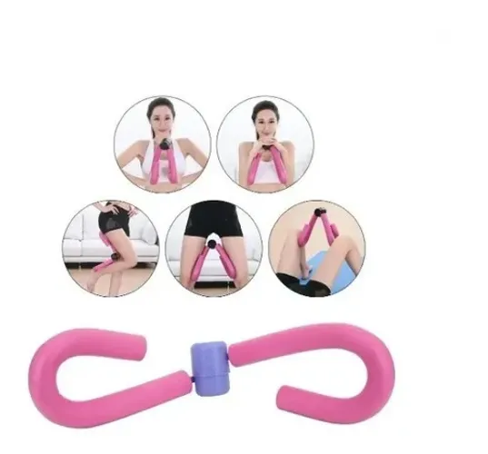 exercitador  adutora para ex coxas pernas braço ns-3238- rosa