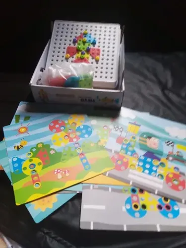 Creative Discovery brinquedo para montar super educativo 