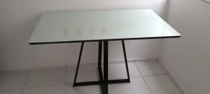 Mesa de vidro (leia a descrição) faço por encomenda 