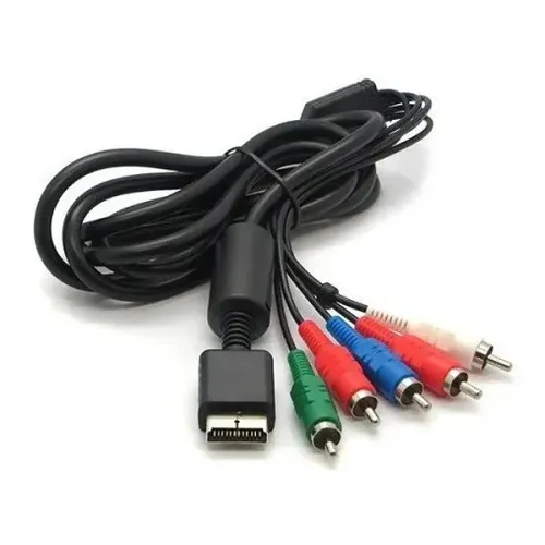 Cabo de Vídeo Componente HD Para Playstation PS2 e PS3 - It-Blue em São Luís ma