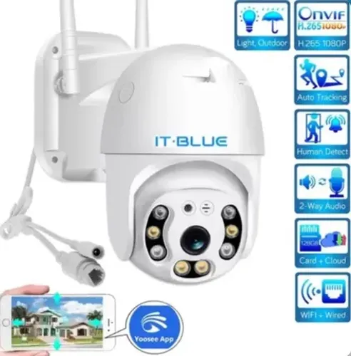 Câmera de segurança Ip Dome A6  Full Hd 1080p Prova D'água Infravermelho Externa Wifi Hd