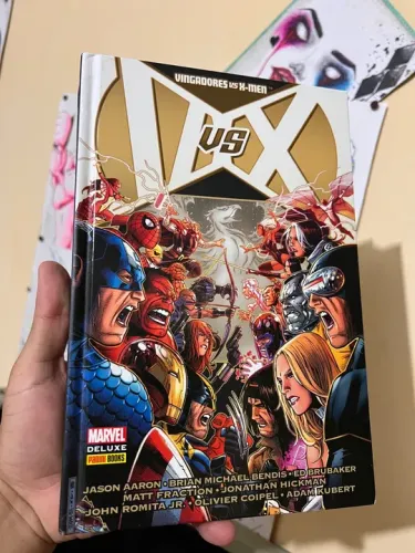 Vingadores versus X men edição deluxe