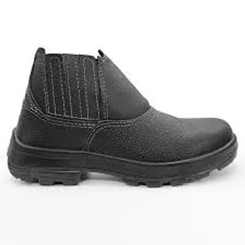 Bota de Couro Elástico c/ Biqueira PU - BRACOL 