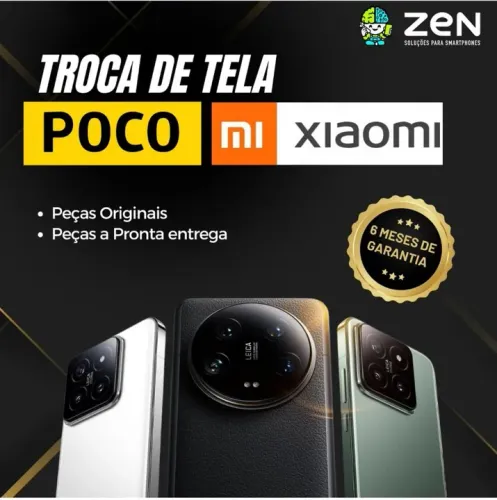 Troca de tela xiaomi 