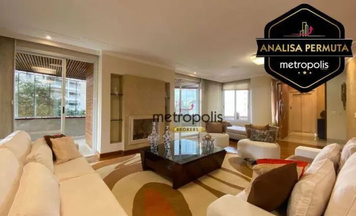 Apartamento à venda, 362 m² por R$ 4.500.000,00 - Jardim - Santo André/SP