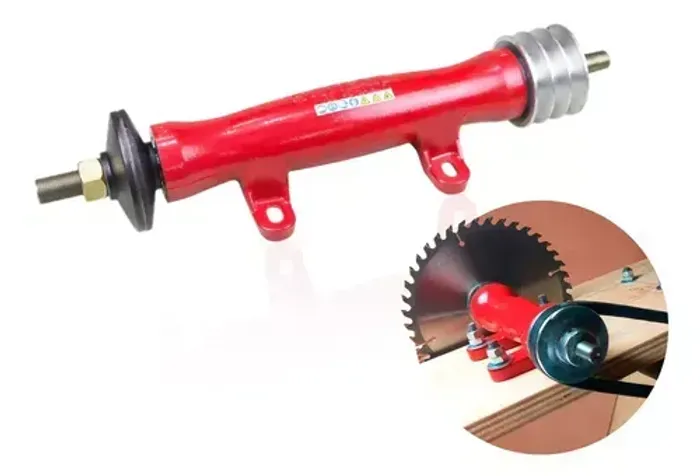 Eixo De Bancada Para Serra Circular N3 7/8 Industrial Cor Vermelho-Metalsul