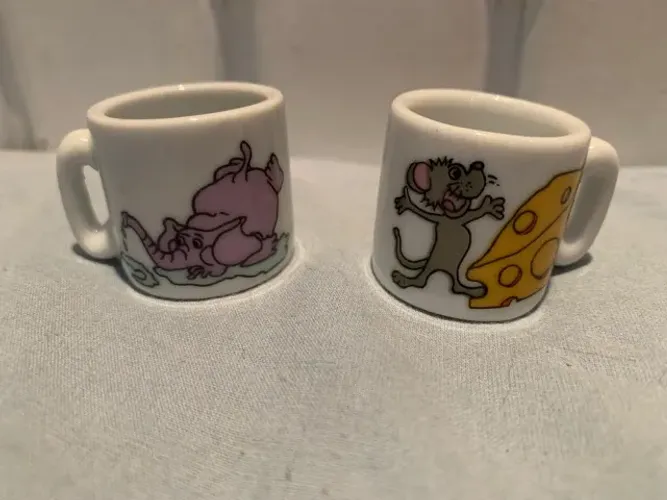 Mini Xícaras Colecionáveis