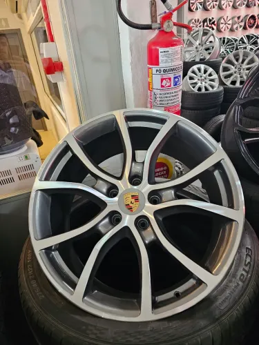 Jogo de roda original Porsche cayenne aro 21 5x130