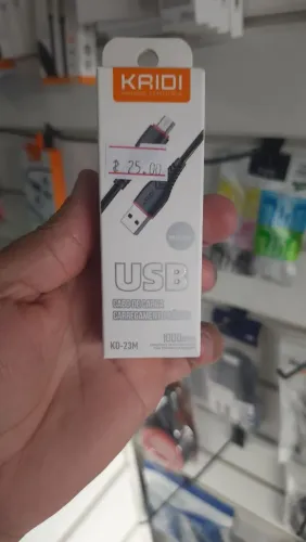 FAZEMOS ENTREGA * USB Micro Kridi, 1mt