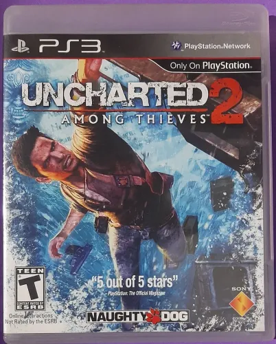 Jogo Uncharted 2: Among Thieves - PS3 semi-novo completo