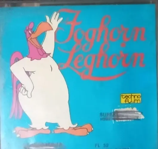Filme Super 8 - Foghorn Leghorn - Warner Bros - Techno Film - Raridade dos anos 70 