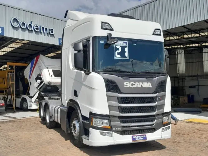 Scania R450 6x2 2021/2021 - REVISADO E IPVA 2025 PAGO