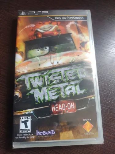 Jogo PSP lacrado Twisted Metal Head on