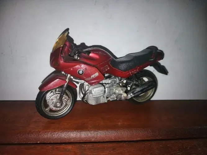 Miniatura moto bmw rs seminovo perfeito estado original