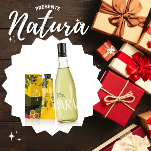 Presente Ekos Maracujá - Frescor Colônia e Creme Mãos