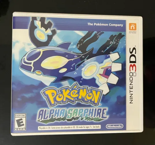 Pokémon Alpha sapphire - Nintendo 3DS | Mídia Física Original | Semi-novo