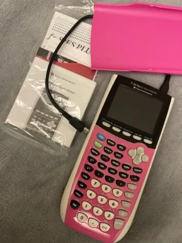 Calculadora TI-84 Plus C Silver Edition Rosa