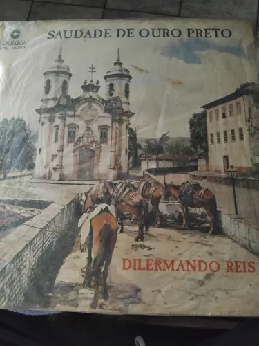 Disco de Vinil - Saudade de Ouro Preto - Dilermando Reis
