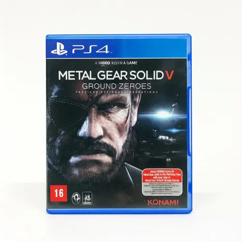 Edição padrão de Metal Gear Solid V Ground Zeroes- PS4