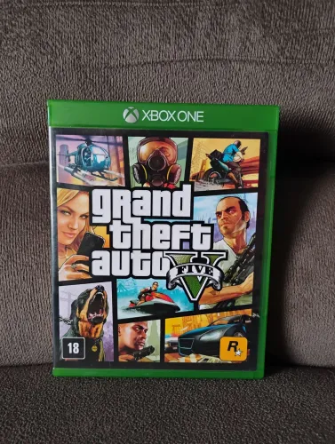 Capa Grand Theft Auto V - Xbox One - leia a descrição