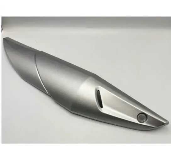 PLASMOTO - PROTETOR DE ESCAPE - FAN/TITAN160 2025/.. [ PRATA FORCE ] (TERMOPLASTICO DE ALT