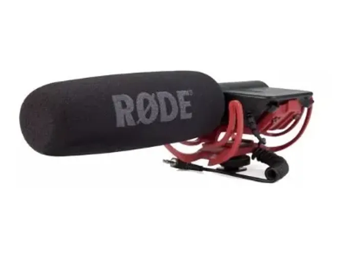 Rode VideoMic c/ Suporte Antivibração Rycote - Áudio Claro p/ Câmeras<br>