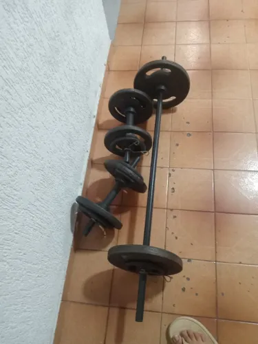 Kit barras e anhlias 50 kg