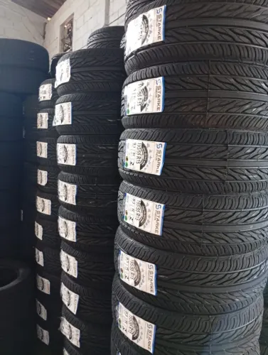 ? Preço que cabe no bolso! pneu 185/65 R14 por R$226,00 à vista - perfeito pra rodar