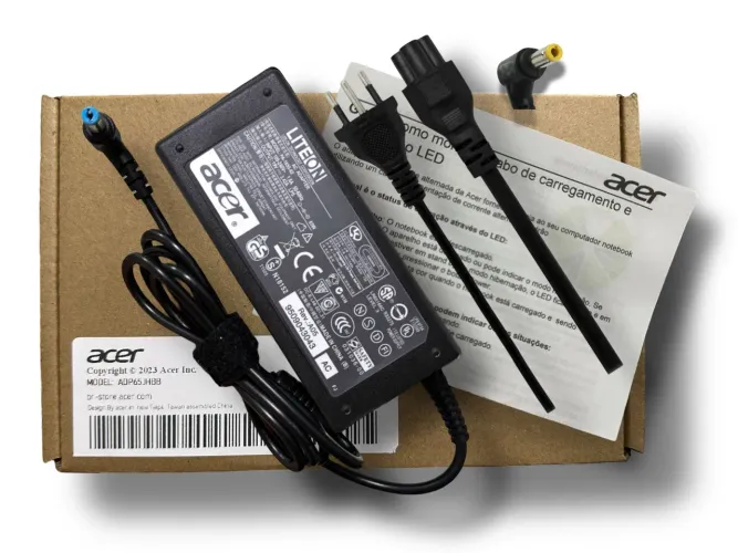 Carregador para Notebook Acer 45w ou 65w | Também temos plug fino