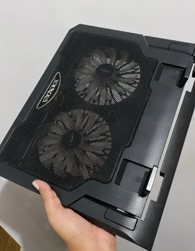 Base Cooler p Notebook com 2 Ventoinhas - SATE