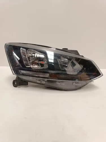 Farol VW Fox Spacefox Crossfox | Direito | 2014 A 2022 - Friso Preto - Usado/Original