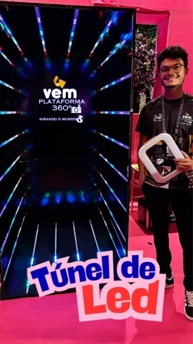 Túnel de led / túnel infinito 